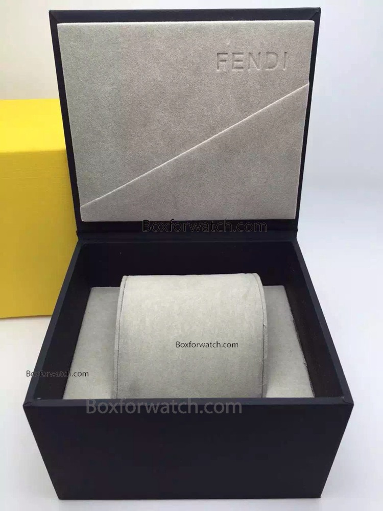 Clone FENDI Watch Boxes - Black Watch case for sale